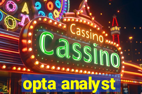 opta analyst